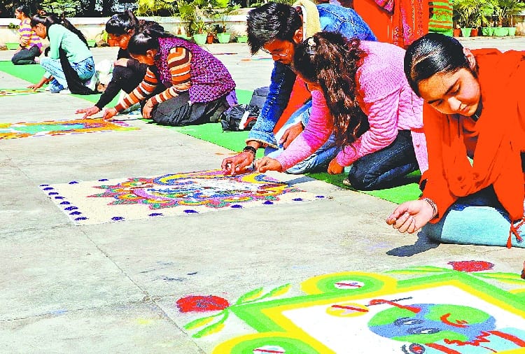 Rose Festival Panjab University at  Chandigarh