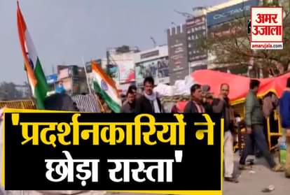 Shaheen Bagh protesters left the path for the funeral, said - there is no big deal in this