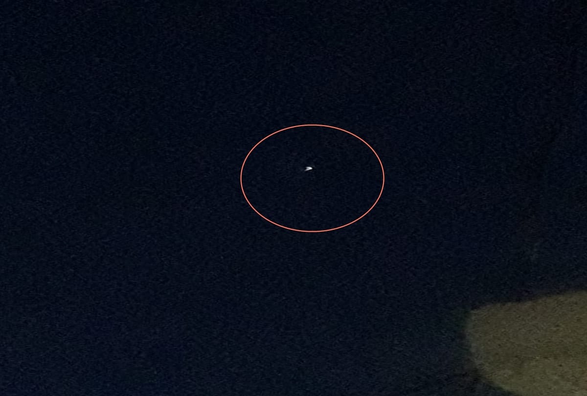 400 km above Shimla  international space station will look like a bright star in space today