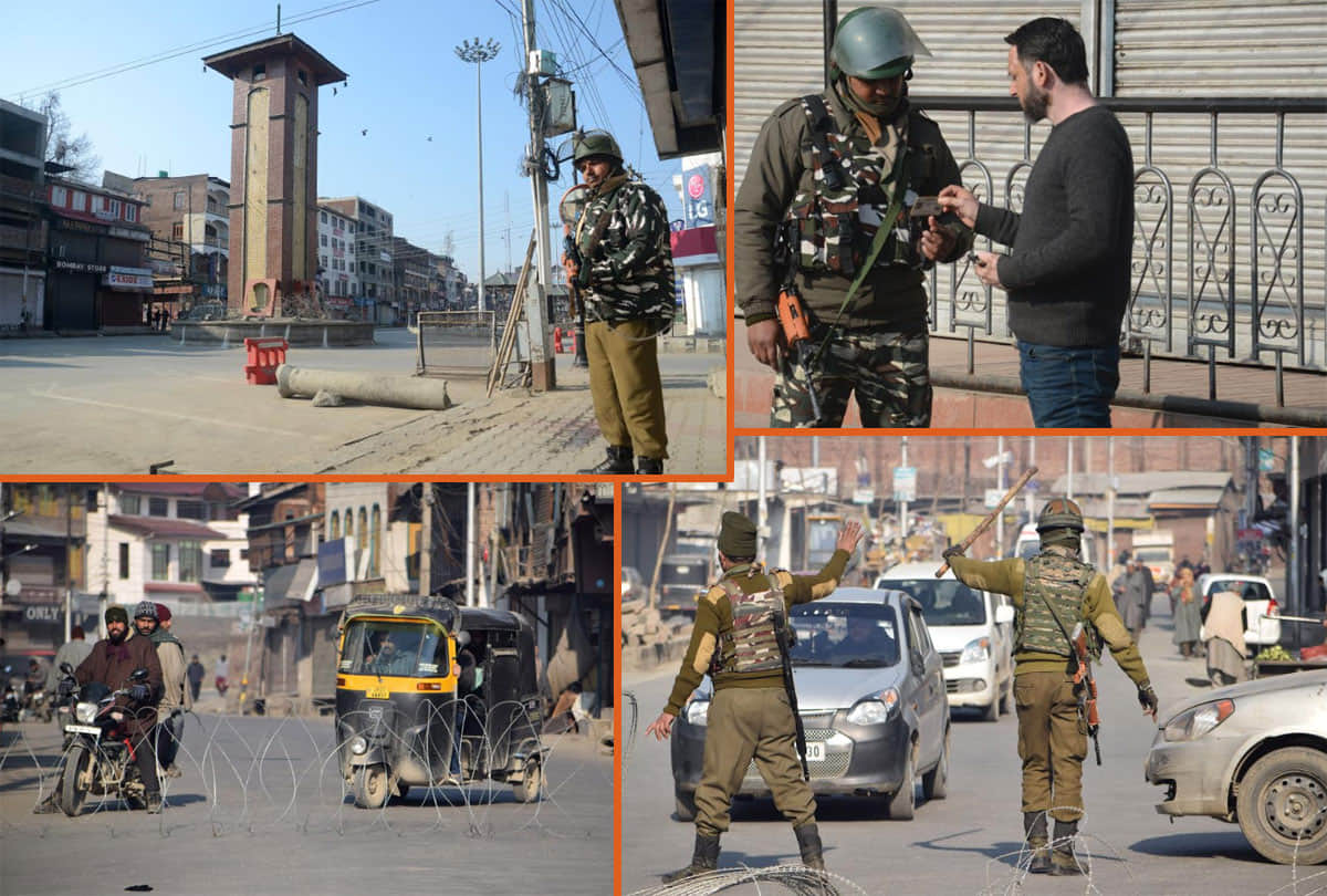 parliament attack militant afzal guru 13th death anniversary, kashmir shutdown, photos of kashmir