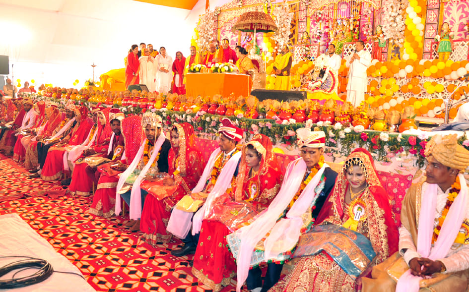 Doli of girls raised from the hut of faith