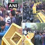 जामिया के छात्रों का प्रदर्शन