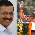 सीएम अरविंद केजरीवाल और यूपी के सीएम योगी आदित्यनाथ।
