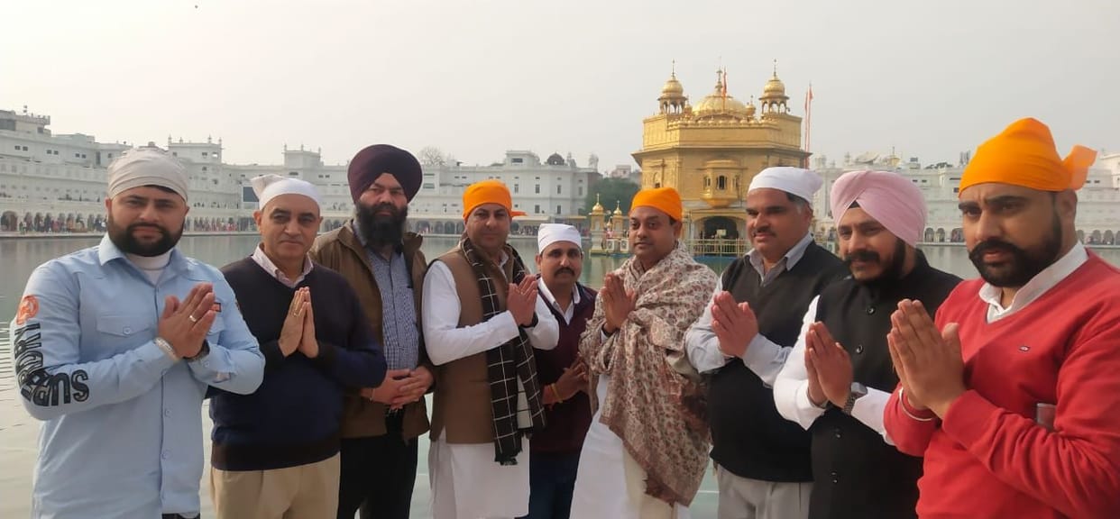 bjp leader sambit patra in amritsar