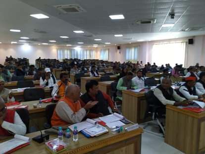 District Committee meeting orgnised in Annexe Building gorakhpur