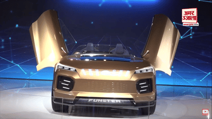 mahindra funster electric concept getting awesome response in auto expo 2020 watch video