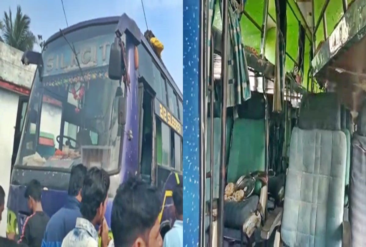 Odisha Fire in bus due to contact with electric wire passengers killed and injured