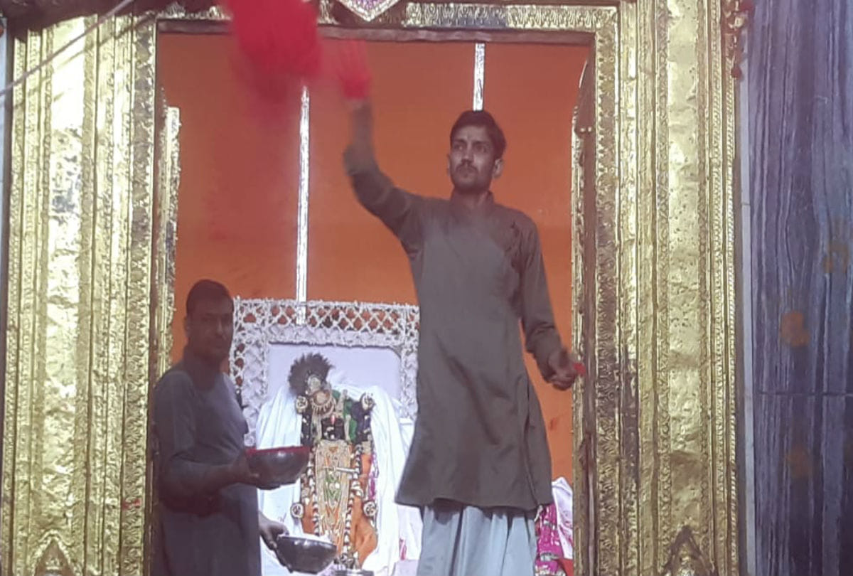 Holi Celebration In Dwarkadhish Mandir Mathura