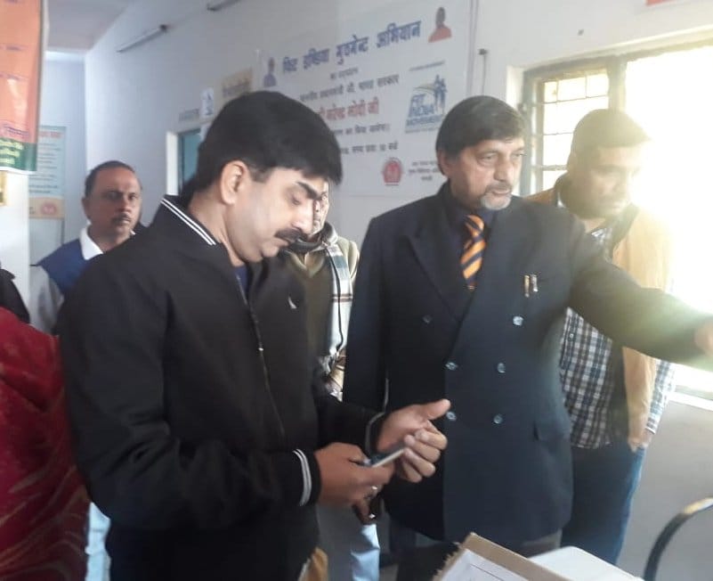 DM inspected the public health health fair