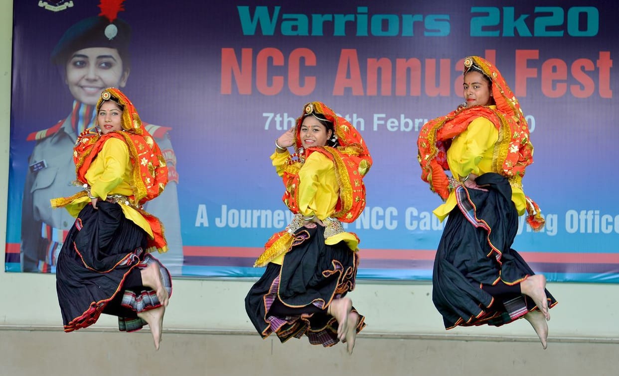 jvm became champion in group dance competition