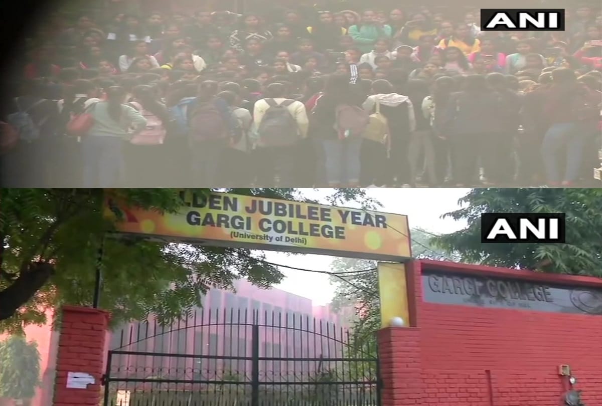 Gargi College Fest Molestation 2020 News: students protest in college NCW take cognizance