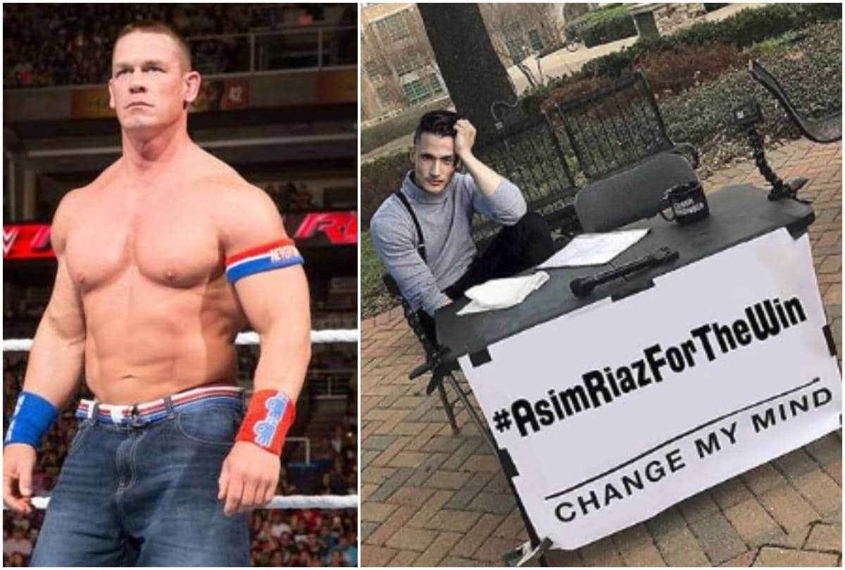 Bigg Boss 13 john cena post another picture of asim riaz