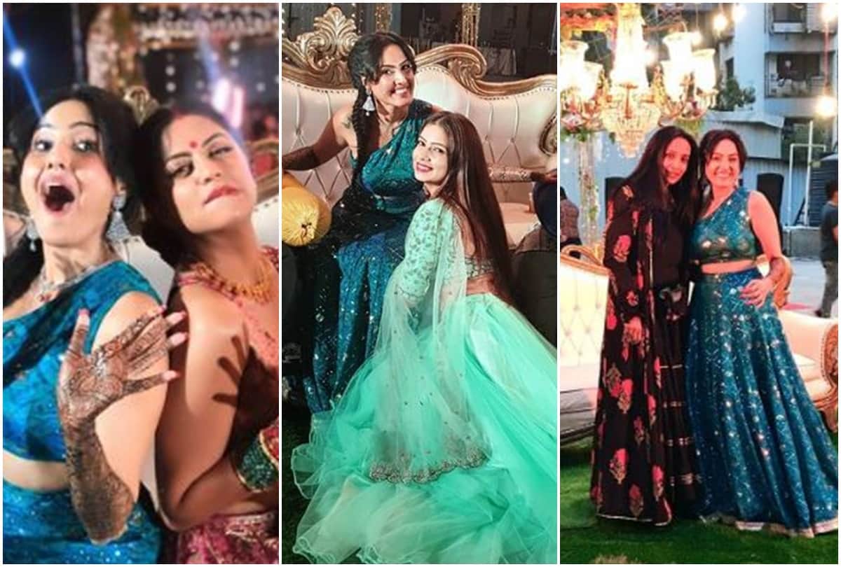 Kamya Panjabi Mehendi Cremony with Kavita Kaushik Suchitra Pillai Pooja Singh Viral Dance