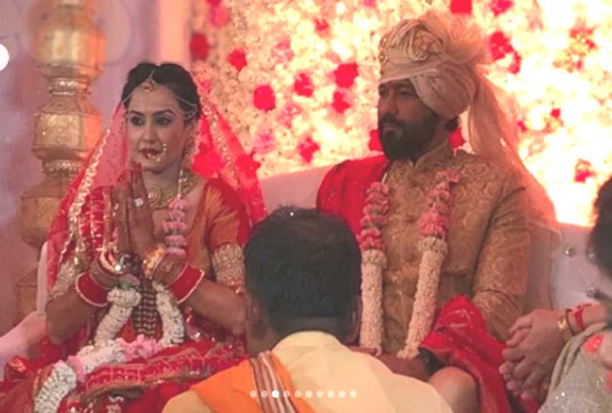 kamya punjabi get married with shalabh dang videos and photos viral