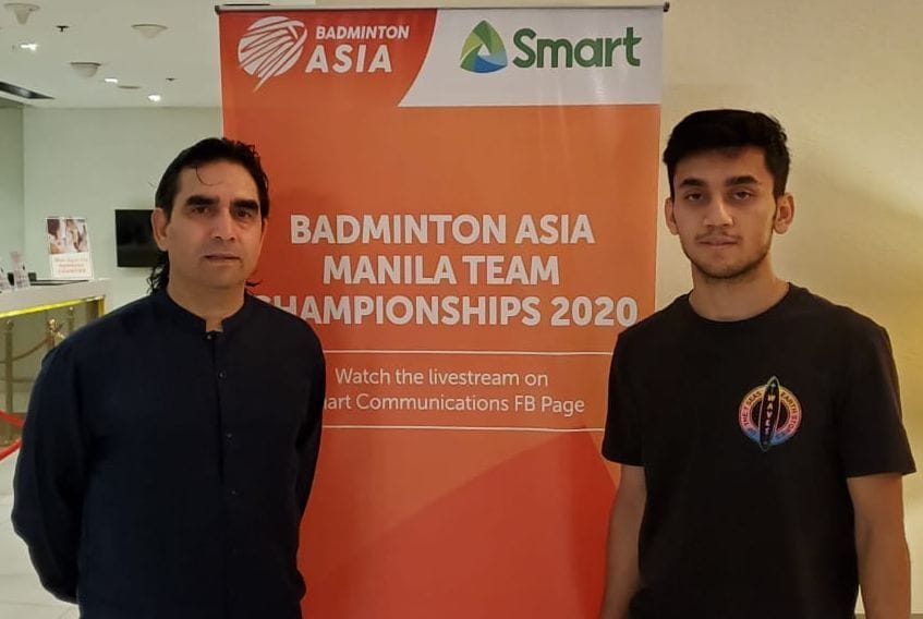 Lakshya and coach DK Sen will represent India in the Asian Badminton Championship