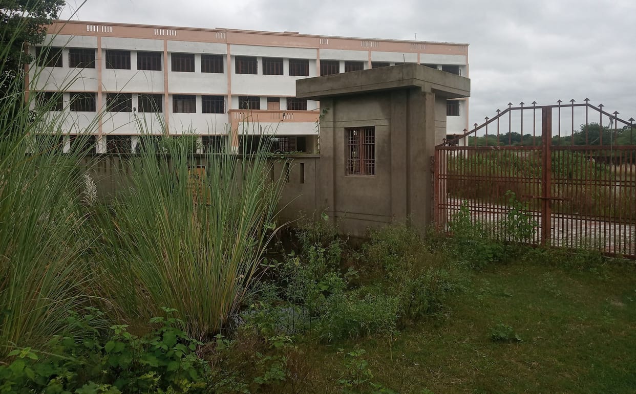 ITI's college building was incomplete due to lack of budget