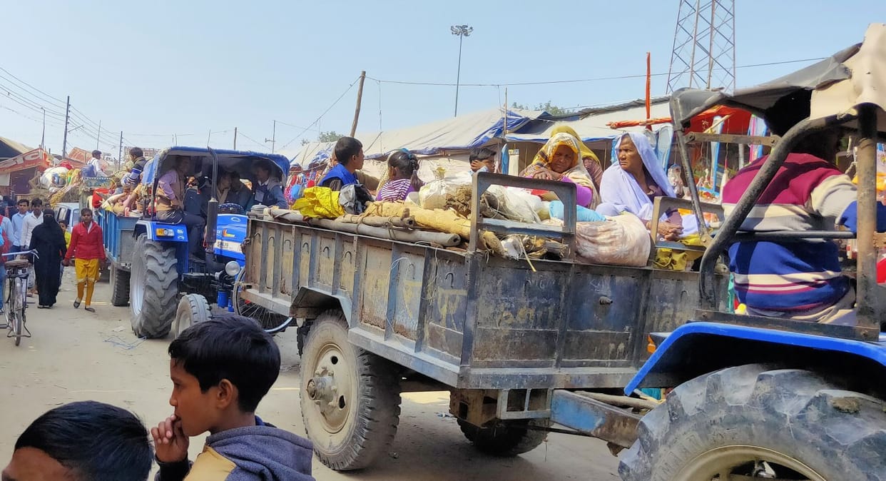 Kalpavasi goes to Nizdham to bid farewell to Ganga Maiya