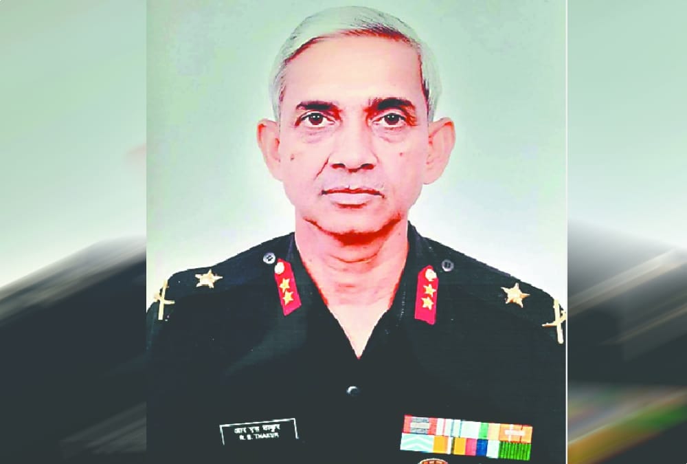 Major General Rajendra Thakur became GOC Sub Area