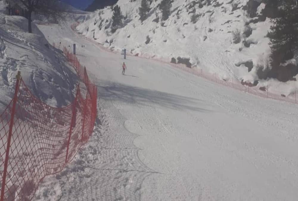 Skiing in Auli awesome Visuals of national skiing championships 2020