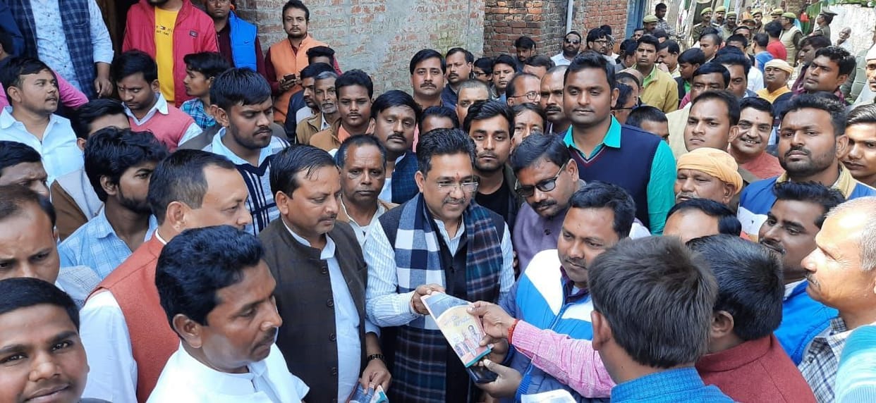 sunil bansal in santkabirngar latest news