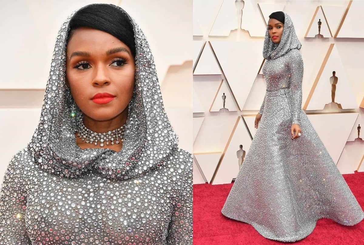 Oscars 2020: American singer Janelle Monáe wore 168000 crystal dress