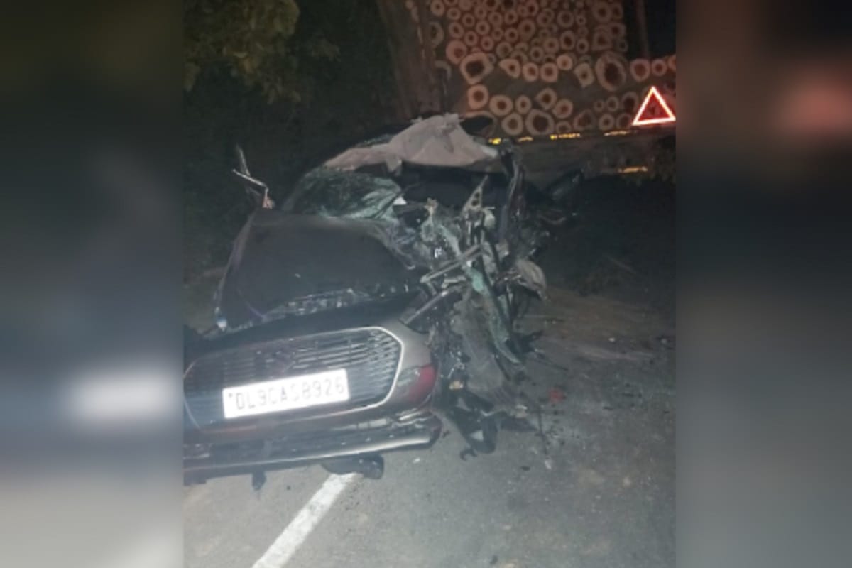 Four peoples died and one injured in accident at Saharanpur
