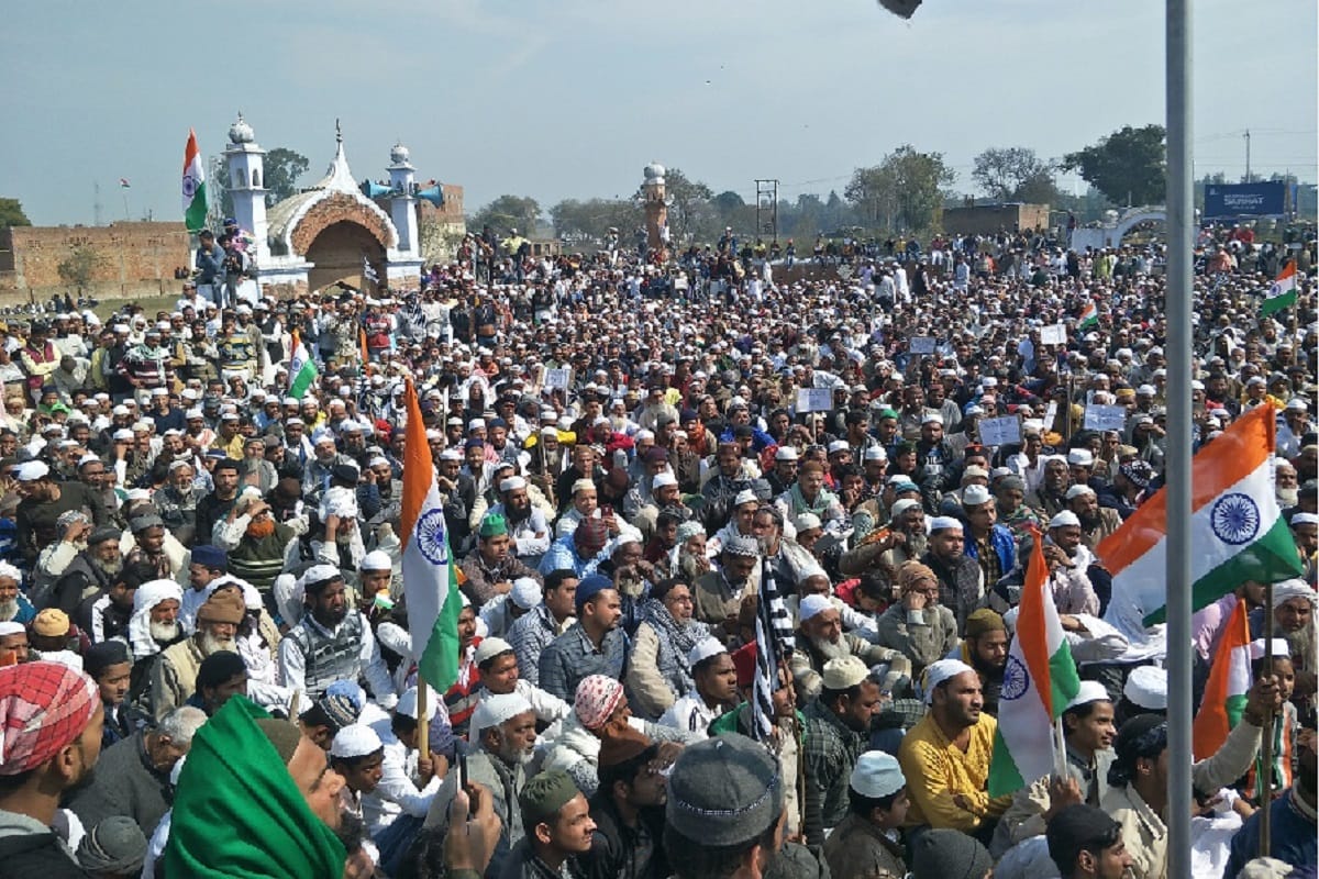 Protest against citizenship law in Deoband and 300 people given arrested