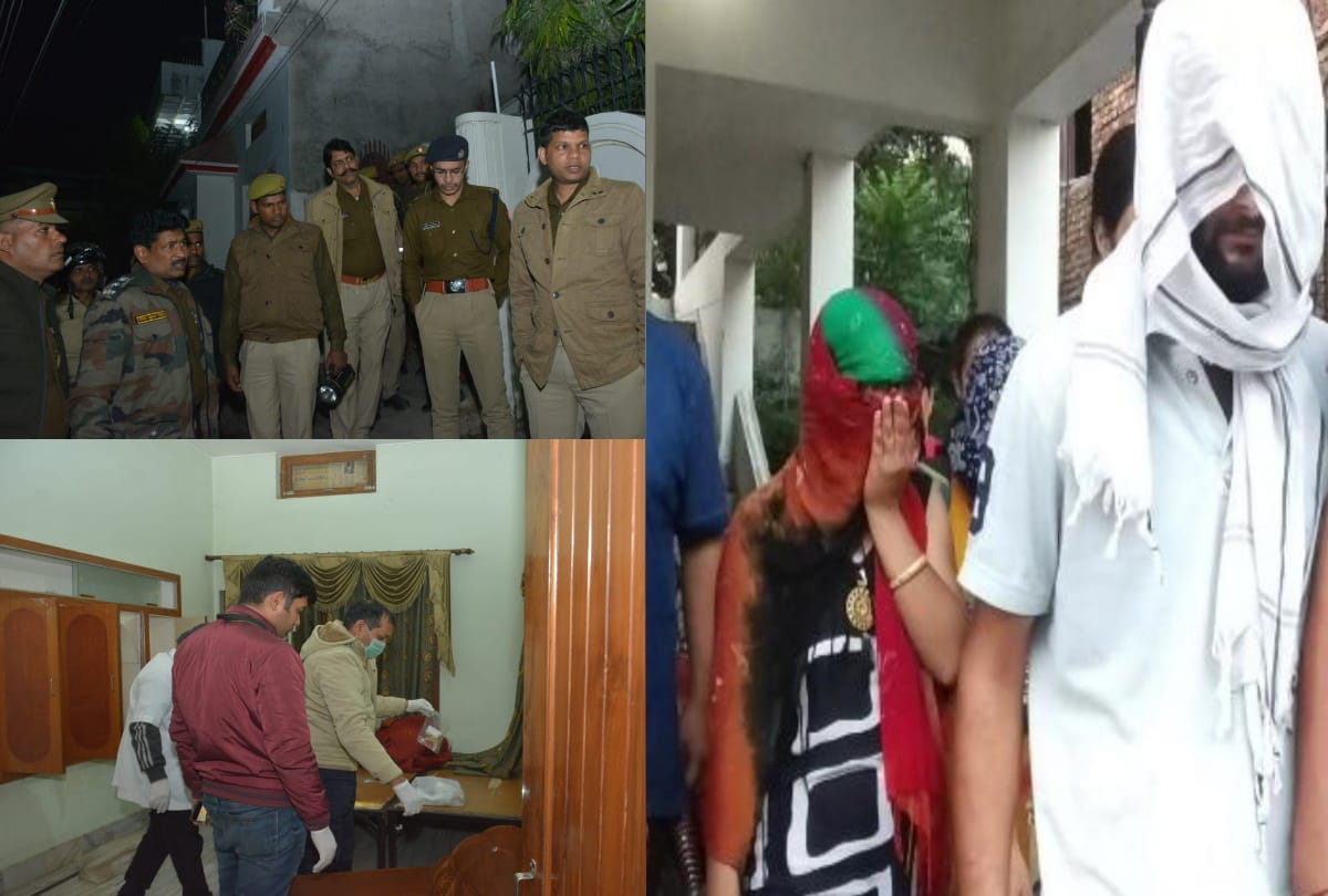 sex racket case Girl Jumping From Roof Of Three-Storey House after police raid
