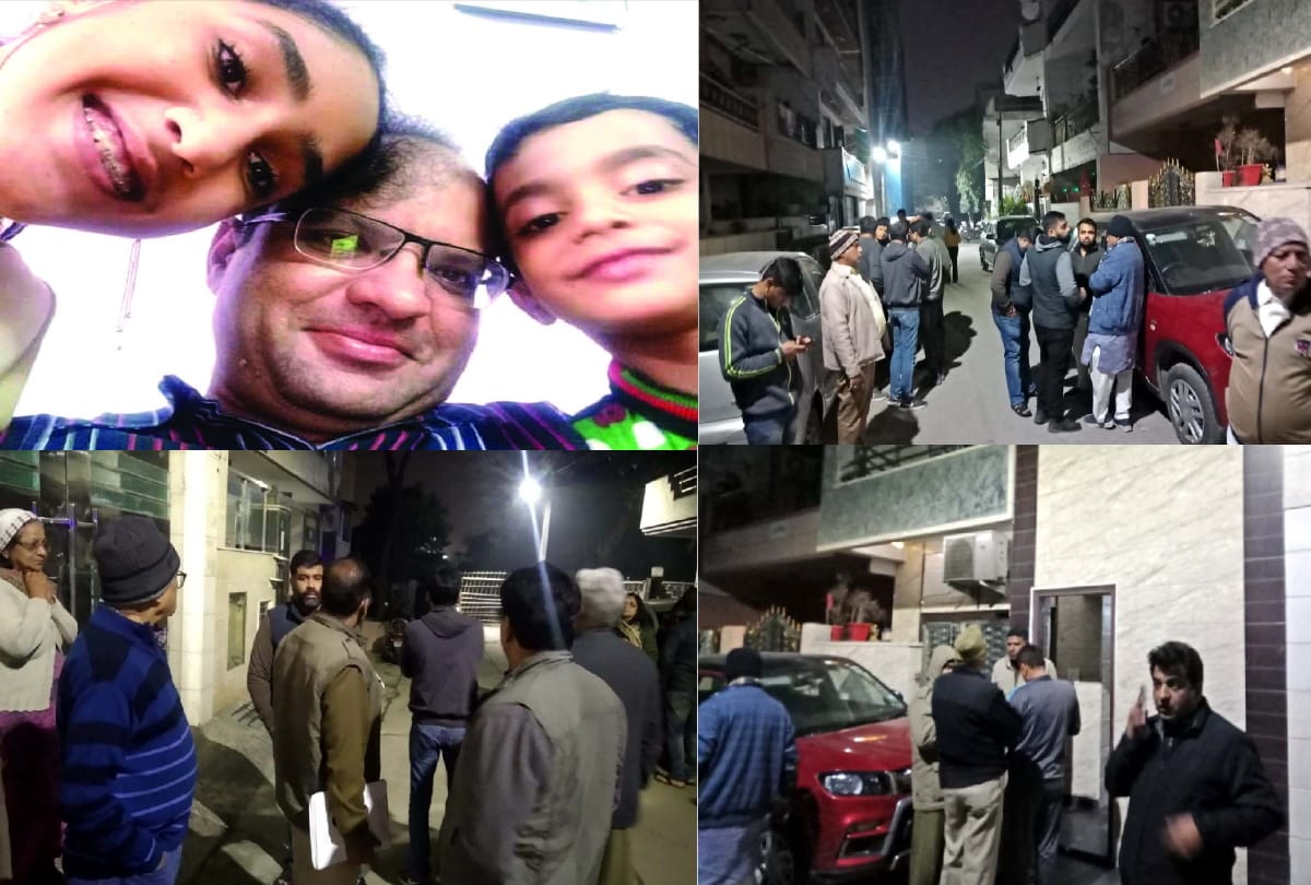 shalimar bagh suicide case man committed suicide after killed his son and dougetr