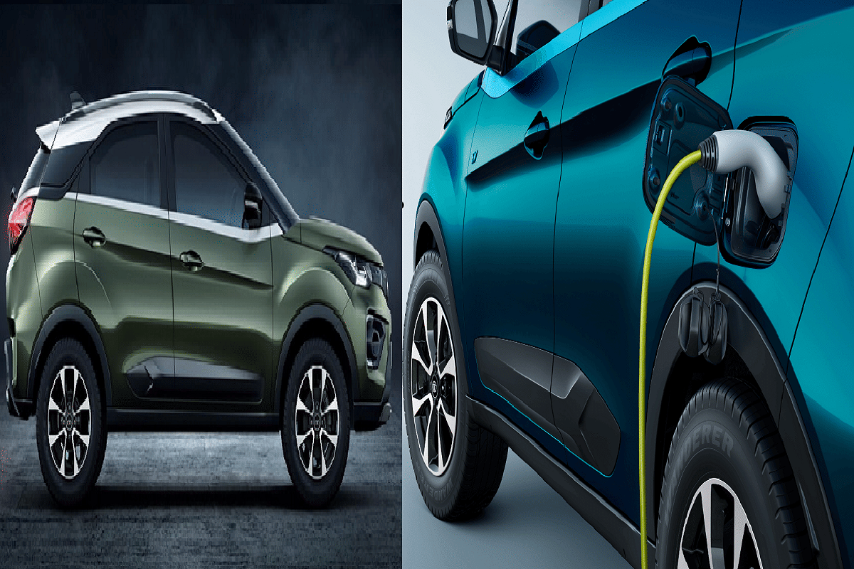 Tata Nexon Petrol Vs tata Nexon EV which one is the cheapest car for long runup