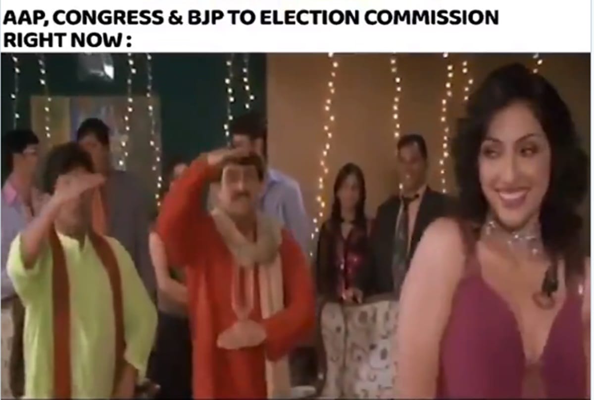 Delhi Results Delhi legislative assembly election results 2020 Memes Viral