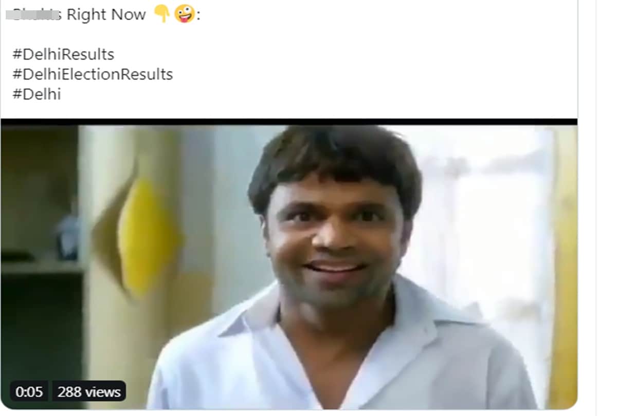 Delhi Results Delhi legislative assembly election results 2020 Memes Viral
