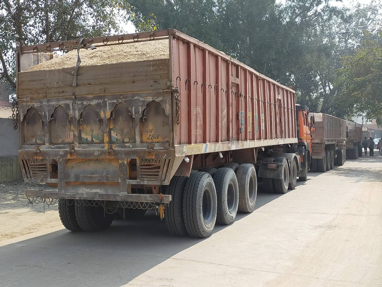invoices of 13 overload vehicles were deducted