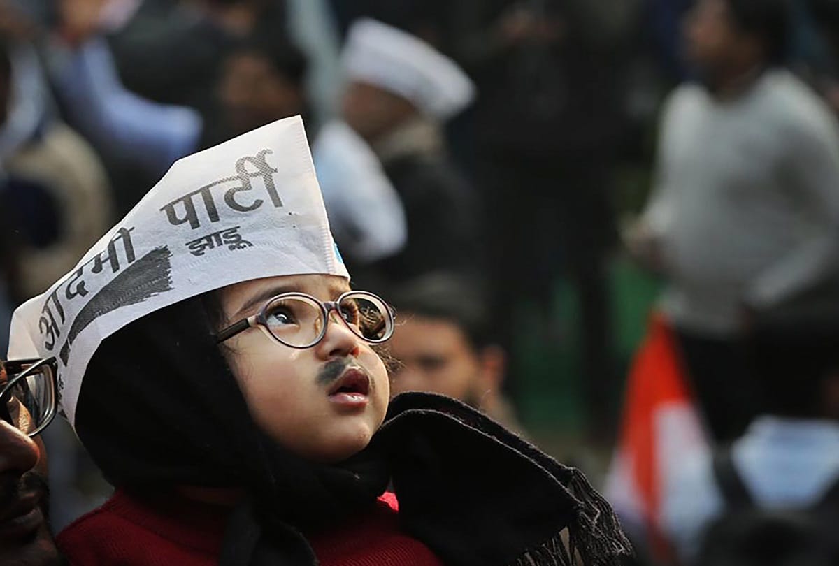 Delhi Election results 2020, AAP Arvind kejriwal, Chotu kejriwal viral photos
