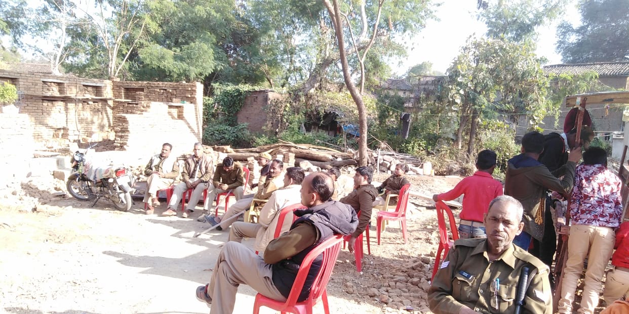 Tension in village, village head sued