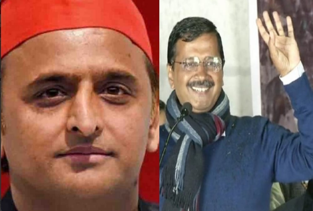 Akhilesh Yadav comments on Aam Admi Party victory in Delhi Assembly polls.