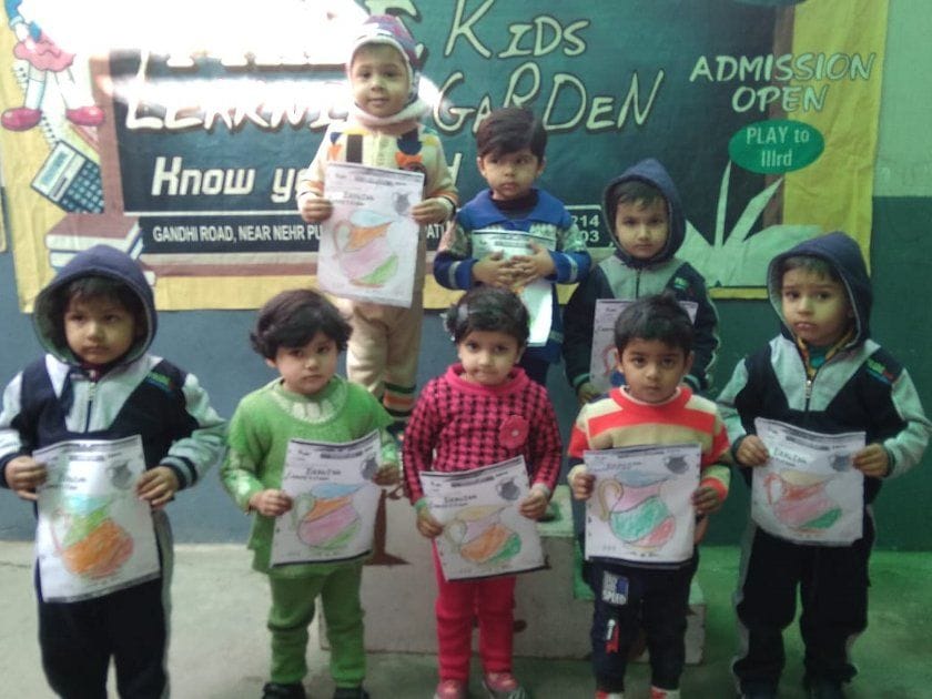 Little ones show their strength in sports competition