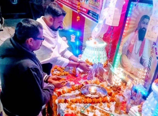 Procession on Ravidas Jayanti, devotees visit hymns