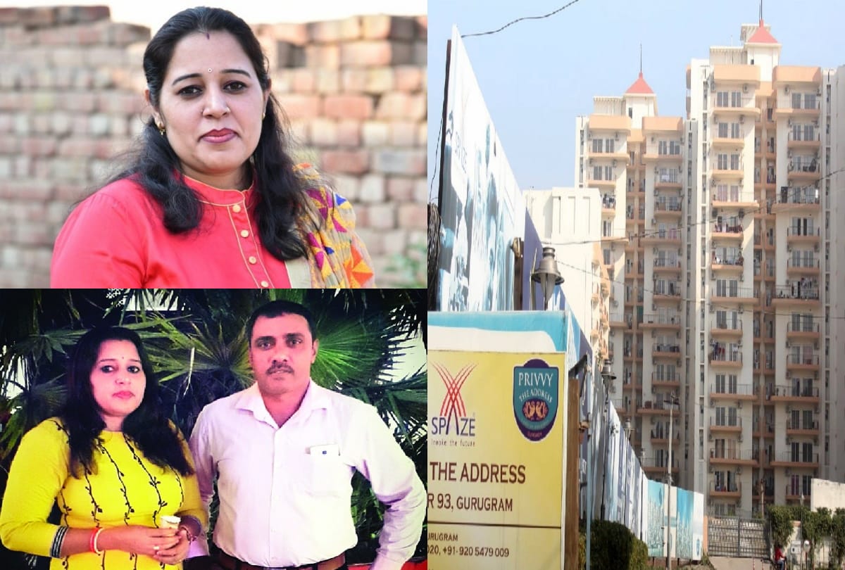 Gurugram bjp leader murder case accused attempted suicide after killed of his wife