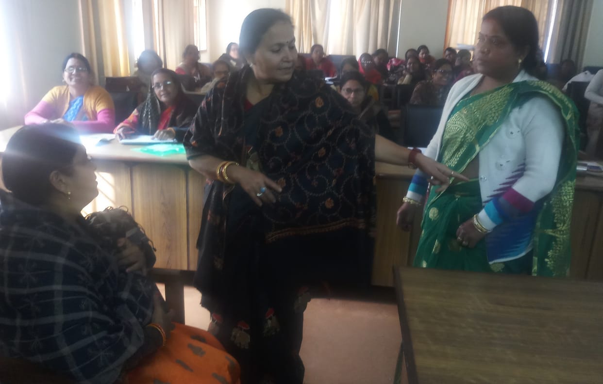 Preparation training given during pregnancy