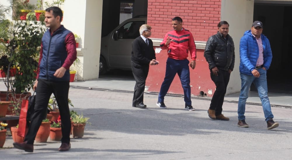 1955 Crore scam: Raid in Retire ITBP IG house at dehradun