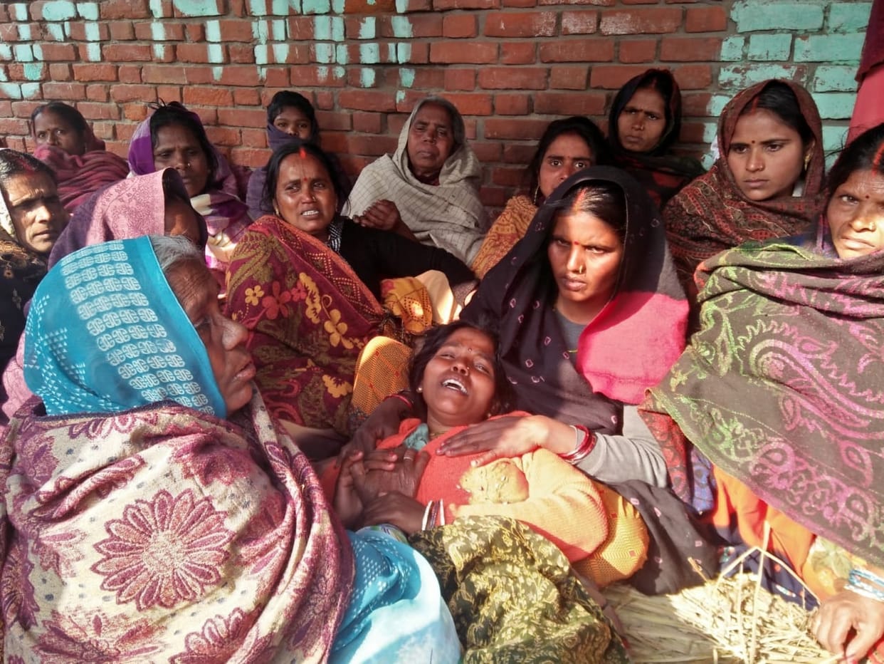 The elder brother died on the spot due to the bullet