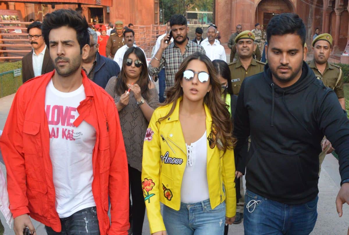 interesting travelogue Kartik Aryana sara ali khan journey from Delhi to Agra for Love Aaj Kal