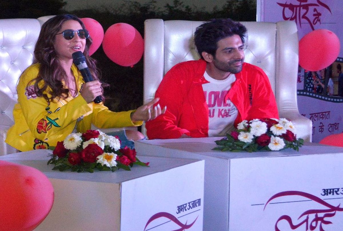 Love Aaj Kal Actress Sara Ali Khan in Amar Ujala MyCity Talks in agra