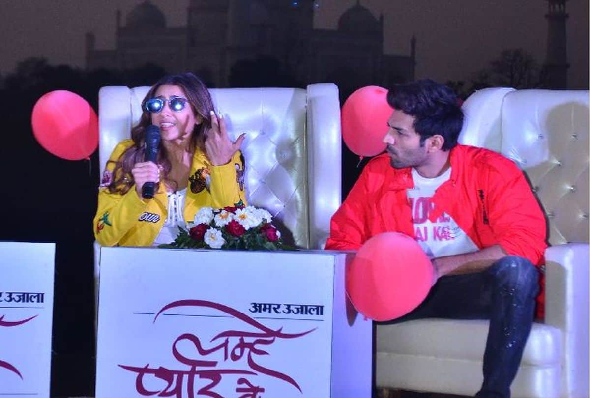 Love Aaj Kal Actress Sara Ali Khan in Amar Ujala MyCity Talks in agra
