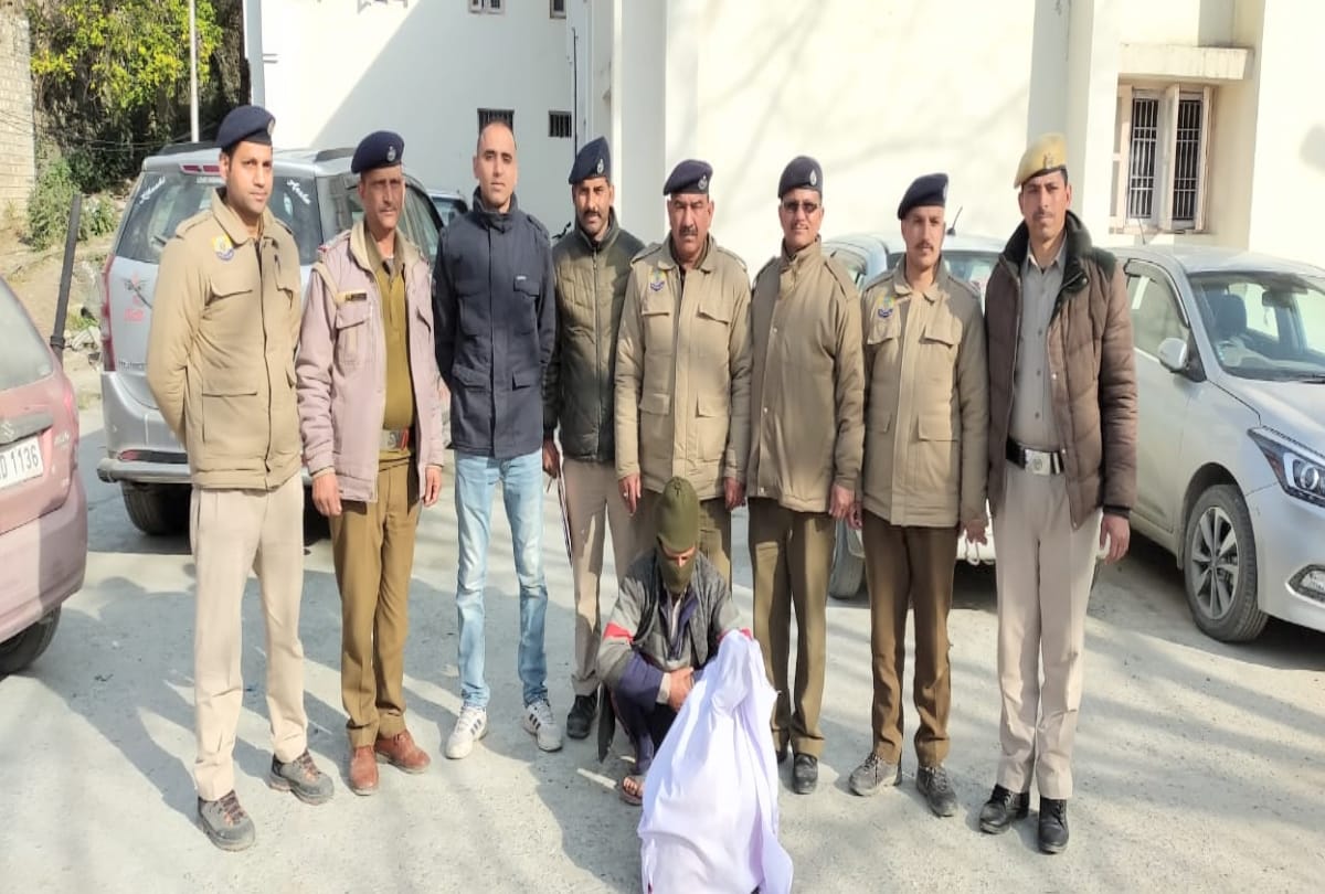 A quarter of 12 kg charas seized from the priest of the deity, the largest consignment ever
