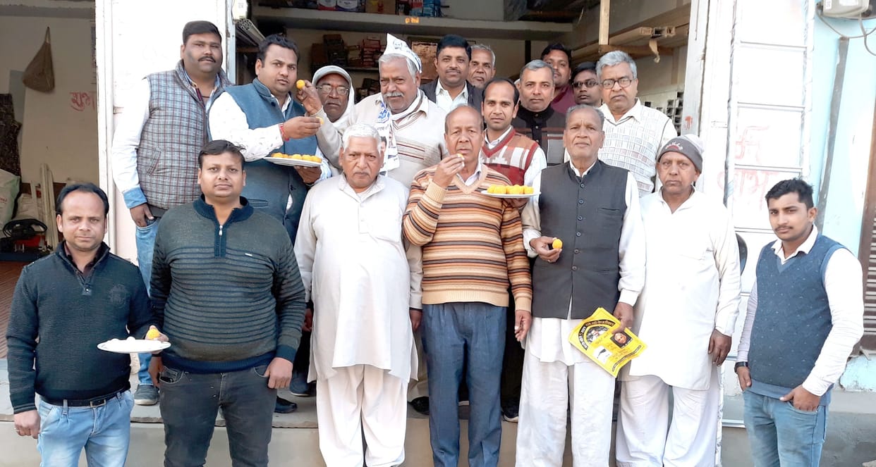 ramnivas goyal of safidon also won fram aam aadmi party in delhi assembly election