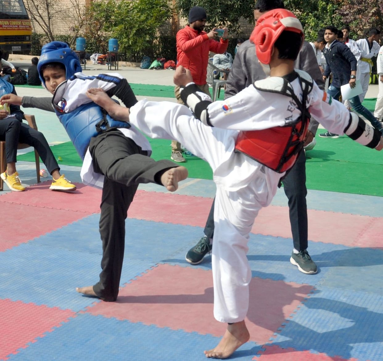 Maples Academy players topped in Taekwondo