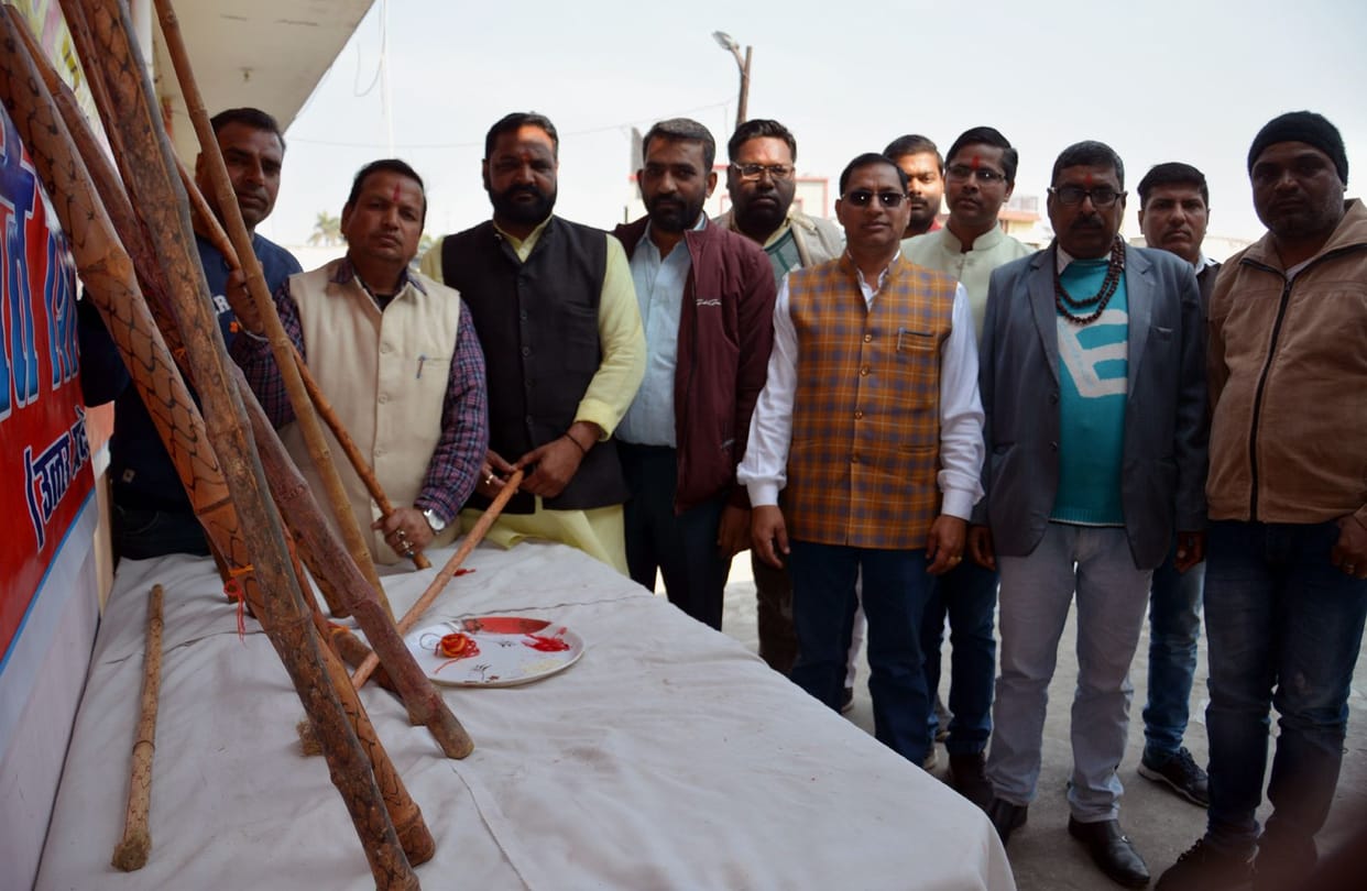 Kranti Shiv Sena worshiped Latta