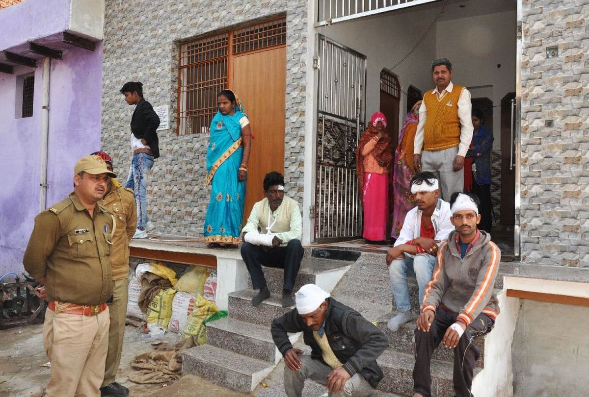 Bride relative shot dead in wedding ceremony in agra